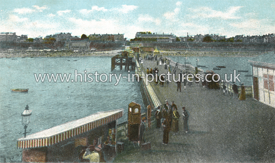 Clacton from the Pier, Essex. c.1906